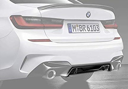 Оригінальний задній дифузор M Performance для BMW G20 51192455821