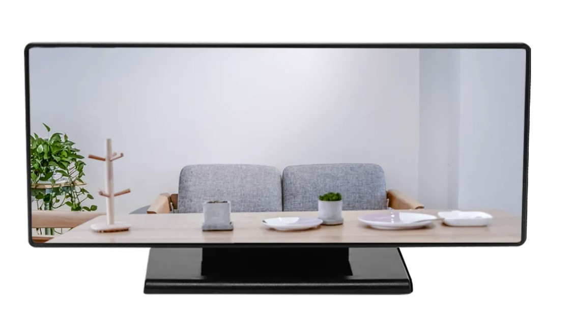 LED годинник DS-3618L дзеркальний з будильником і термометром
