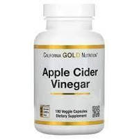 Apple Cider Vinegar California Gold Nutrition, 180 капсул