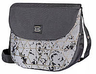 Універсальна сумка для мами коляски Mio Bebe Чорна з золотим, фото 4