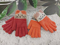 Зимові перчатки для дівчат на 3-5 років