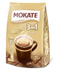 MOKATE Instant 3 in 1 Latte (sticks) / bag 10 x 15g X 10 - фото 1 - id-p2044707603