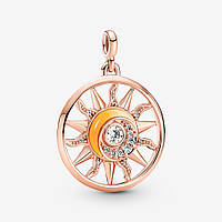 Серебряный шарм для браслетов Пандора МИ "Медальон Сила Солнца" 781965C01