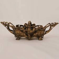 Вазон із зістареної латуні 34,5х13 см Stilars 130313 (Італія)