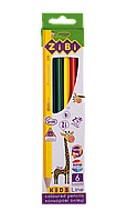 Олівці кольорові ZiBi 6 кольорів, KIDS Line