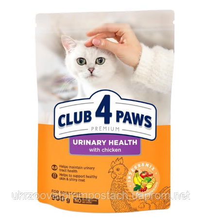 Клуб 4 Лапи Adult Cats Urinary Health - cухий корм для підтримки здоров'я сечовивідної системи котів