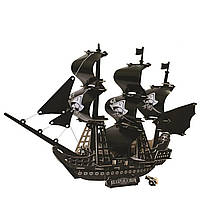 3D Деревянный конструктор модель Пиратский корабль Черная жемчужина