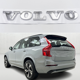 Емблема напис VOLVO (Вольво) Хром 58 x 2,5 см
