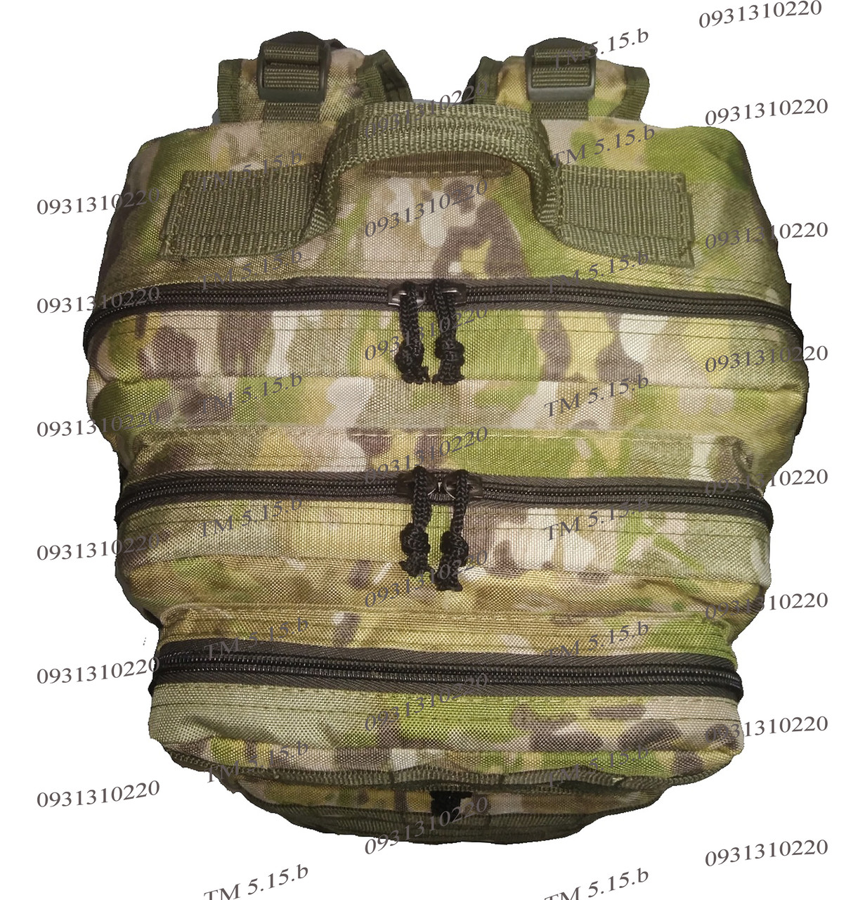 Тактический, штурмовой супер-крепкий рюкзак 38 литров мультикам - фото 7 - id-p2044727270