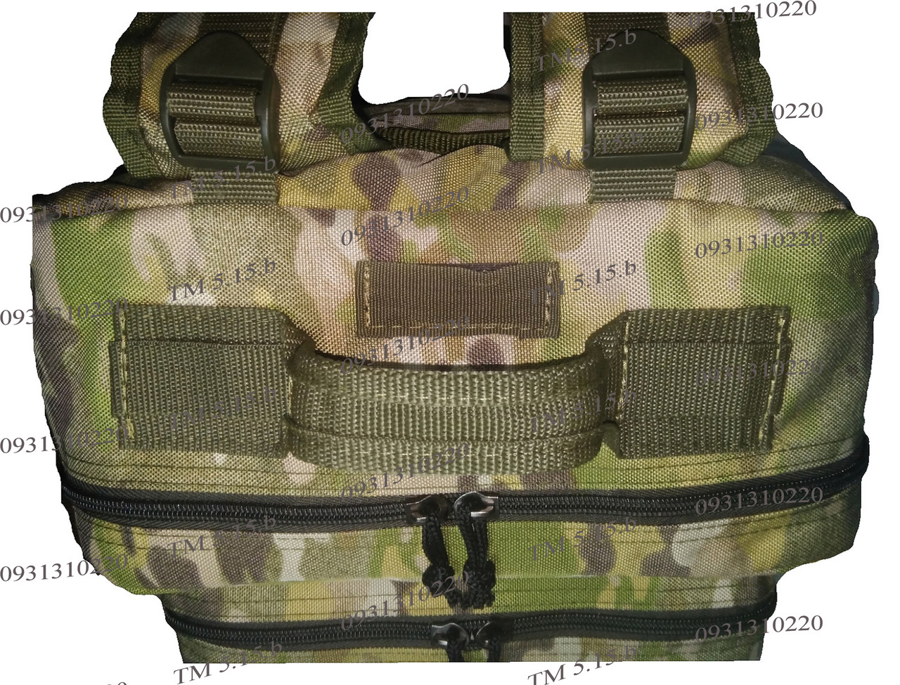 Тактический, штурмовой супер-крепкий рюкзак 38 литров мультикам - фото 8 - id-p2044727270