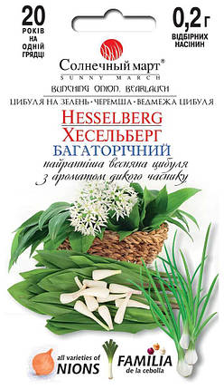 Насіння Черемші Хессельберг 0,2г ТМ СОНЯЧНИЙ БЕРЕЗЕНЬ, фото 1