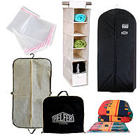 Чохли для одягу, пакувальні пакети та кофри для зберігання речей