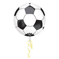Фольгированный полимерный круглый шар ORBZ Футбольный Мяч , G20