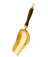 Совок для борошна із латуні 6,5х22 см Stilars Италия 411, фото 1