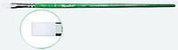 Кисть синтетика плоская жемчужная, для работы с Ариловыми красками серия 1P2G, №8