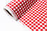 Фланель "Червона клітинка 1 см", ширина 240 см, фото 3