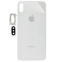 Задня кришка Apple iPhone XS Max біла Original PRC зі склом камери