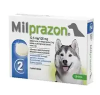 Милпразон для собак табл. 4х12,5 мг/125 мг