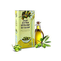 Итальянское оливковое масло холодного отжима, 5л