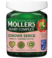 Mollers Heart Complex Zdrowe serce 60 kapsułek