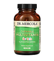 Dr. Mercola Chewable Multivitamin for kids / Жевательные мультивитамины для детей, 60 таблеток