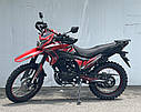 Кросовий мотоцикл 250 куб. SPARK SP250D-7 (Чорний з червоним) БЕЗКОШТОВНА ДОСТАВКА, фото 4