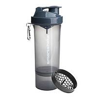 Шейкер спортивный Smartshake Slim 500ml Gray