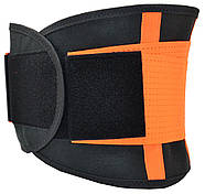 Пояс компресійний MadMax MFA-277 Slimming belt Black/neon orange M, фото 7