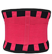 Пояс компресійний MadMax MFA-277 Slimming belt Black/rubine red S, фото 5