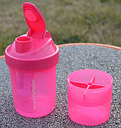 Шейкер спортивний SmartShake Original2GO 600ml Neon Pink, фото 10
