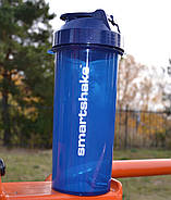Шейкер спортивний Smartshake Lite 1000ml Glossy-Navy Blue, фото 3