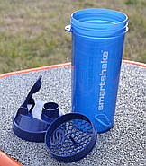 Шейкер спортивний Smartshake Lite 1000ml Glossy-Navy Blue, фото 8