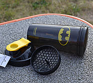 Шейкер спортивний SmartShake Lite 800ml DC Batman, фото 11