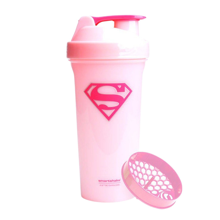 Шейкер спортивний Smartshake Lite 800ml DC Supergirl