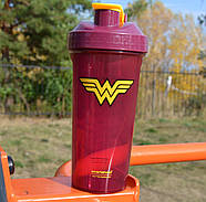 Шейкер спортивний SmartShake Lite 800ml DC Wonderwoman, фото 8