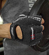 Рукавички для фітнесу та важкої атлетики Power System Workout PS-2200 Black XL, фото 8