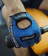 Рукавички для фітнесу та важкої атлетики Power System Workout PS-2200 Blue L, фото 10