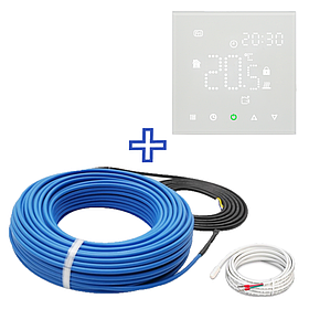 Нагрівальний кабель MEXELL | 2340Вт/130м | з терморегулятором PWT-003