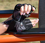 Рукавички для фітнесу та важкої атлетики Power System Fitness PS-2300 Grey/Black L, фото 6