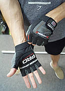 Рукавички для фітнесу та важкої атлетики Power System Fitness PS-2300 Grey/Black L, фото 10