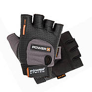 Рукавички для фітнесу Power System PS-2500 Power Plus Black/Grey S, фото 3