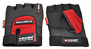 Рукавички для фітнесу Power System PS-2500 Power Plus Black/Red S, фото 3
