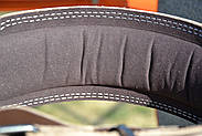 Пояс для важкої атлетики MadMax MFB-246 Full leather шкіряний Chocolate brown M, фото 10