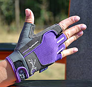 Рукавички для фітнесу та важкої атлетики Power System Woman's Power PS-2570 жіночі Purple XS, фото 4