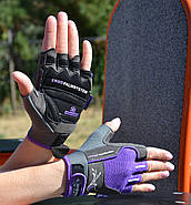 Рукавички для фітнесу та важкої атлетики Power System Woman's Power PS-2570 жіночі Purple XS, фото 6