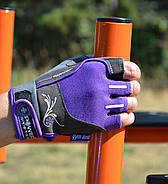 Рукавички для фітнесу та важкої атлетики Power System Woman's Power PS-2570 жіночі Purple XS, фото 7