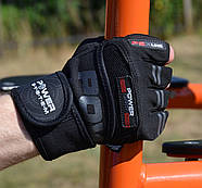 Рукавички для фітнесу та важкої атлетики Power System Power Grip PS-2800 Black M, фото 5