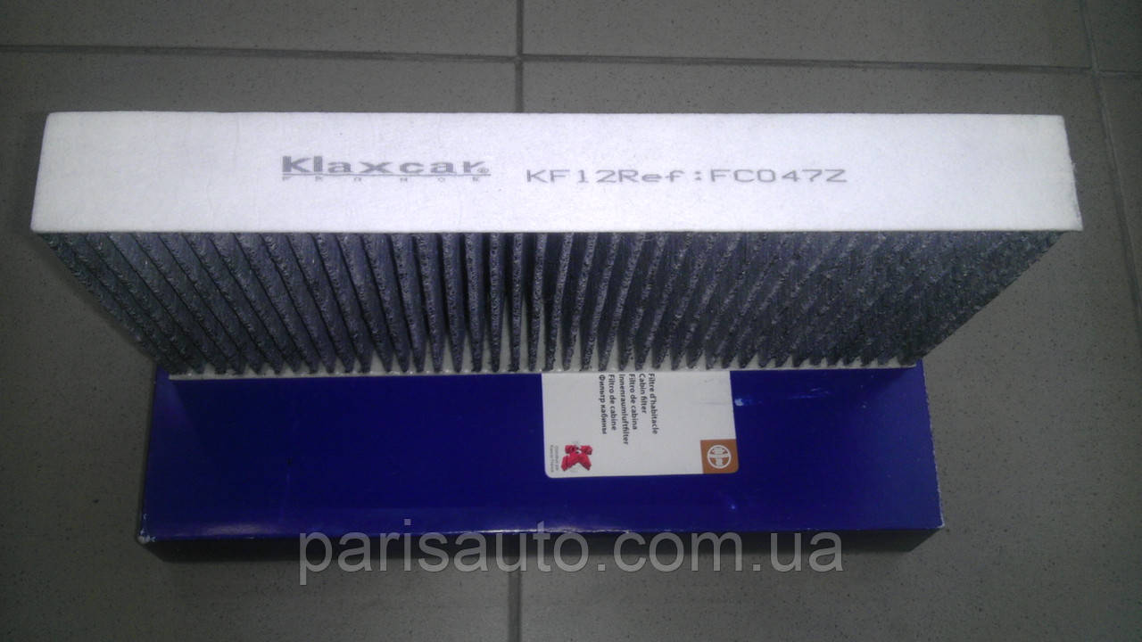 Фильтр салона Peugeot 407 Пежо 407 Citroen C5 C6 KLAXCAR FRANCE FC047z 6441EJ AHC213 уголь - фото 2 - id-p117165302
