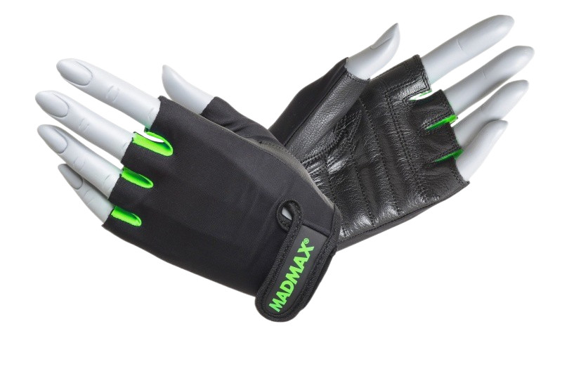 Рукавички для фітнесу MadMax MFG-251 Rainbow Green XS