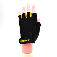 Рукавички для фітнесу MadMax MFG-251 Rainbow Orange M, фото 3